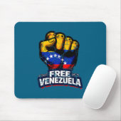 Venezuela Flag Venezuela Libre 2026  マウスパッド (マウス)