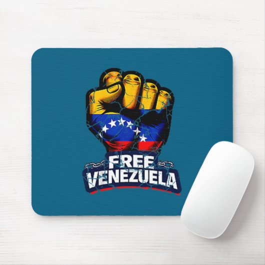 Venezuela Flag Venezuela Libre 2026  マウスパッド (マウス)