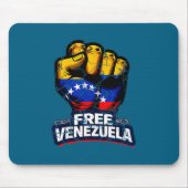 Venezuela Flag Venezuela Libre 2026  マウスパッド (正面)
