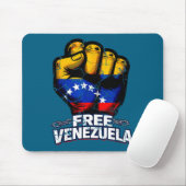 Venezuela Flag Venezuela Libre 2026  マウスパッド (マウス)