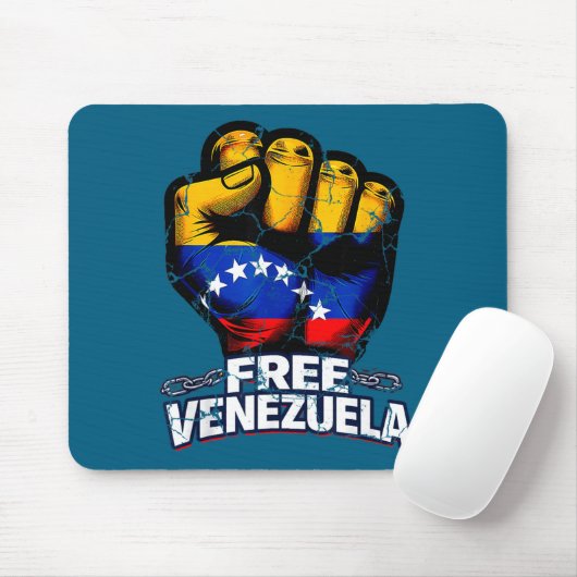 Venezuela Flag Venezuela Libre 2026  マウスパッド (マウス)
