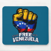 Venezuela Flag Venezuela Libre 2026  マウスパッド (正面)