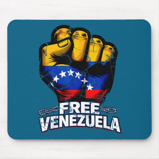 Venezuela Flag Venezuela Libre 2026  マウスパッド (正面)