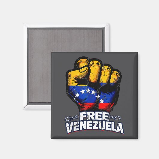 Venezuela Flag Venezuela Libre 2026  マグネット (正面/裏面)