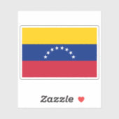 Venezuela flag vinyl stickers シール (シート)