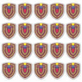Venezuela Futbol Soccer | La Vinotinto Nuevo logo  シール (正面)