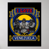 Venezuela Libre Captured Live Maduro T-shirt ポスター (正面)