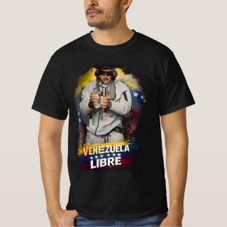 Venezuela Libre Captured Nicolas Maduro  Tシャツ