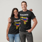 Venezuela Map Tシャツ (ユニセックス)