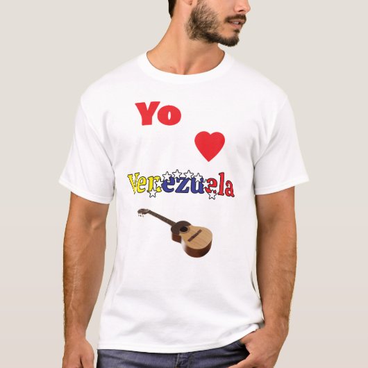 venezuela mens tshirts,Venezuelan T-Shirt Tシャツ (正面)