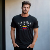 Venezuela | Venezuela Flag Longitude Modern Tシャツ