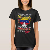 Venezuela Venezuelan Girl Tシャツ (正面)