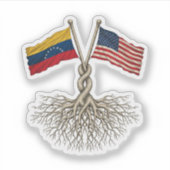 Venezuelan-American シール (正面)