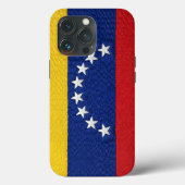 Venezuelan flag embroidery style design Case-Mate iPhoneケース (裏面)