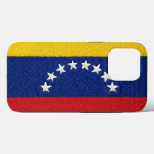 Venezuelan flag embroidery style design Case-Mate iPhoneケース (裏面 (横))