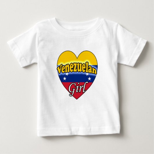 Venezuelan Girl ベビーTシャツ (正面)