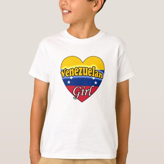 Venezuelan Girl Tシャツ (正面)