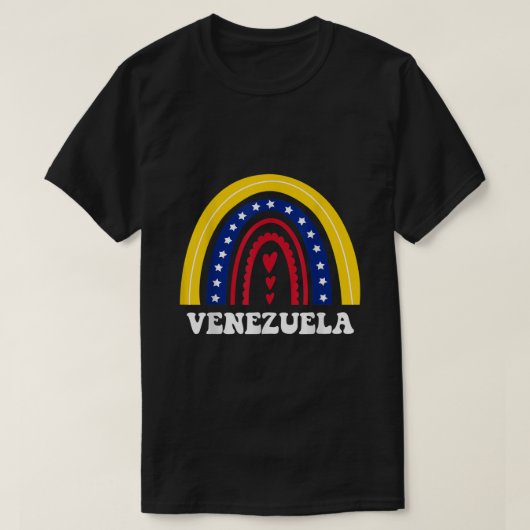 Venezuelan Girl Venezuela franela venezuela mujer  Tシャツ (デザイン正面)
