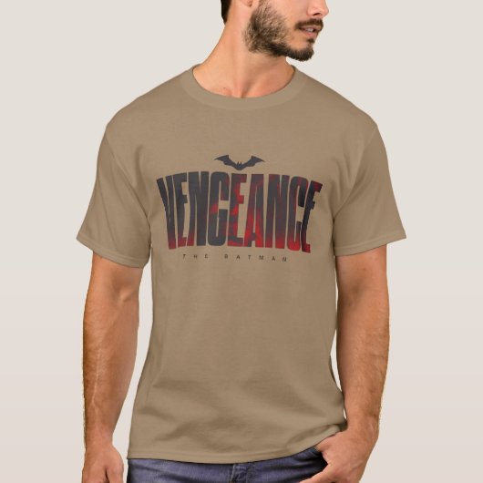 Vengeance Dark Streetwear Graphic Cotton Tee Tシャツ (正面)