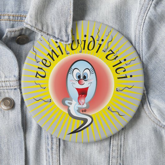 veni vedi vici Button 缶バッジ (インサイチュ)