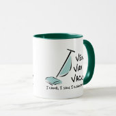 Veni Vidiの真空 マグカップ (正面右)