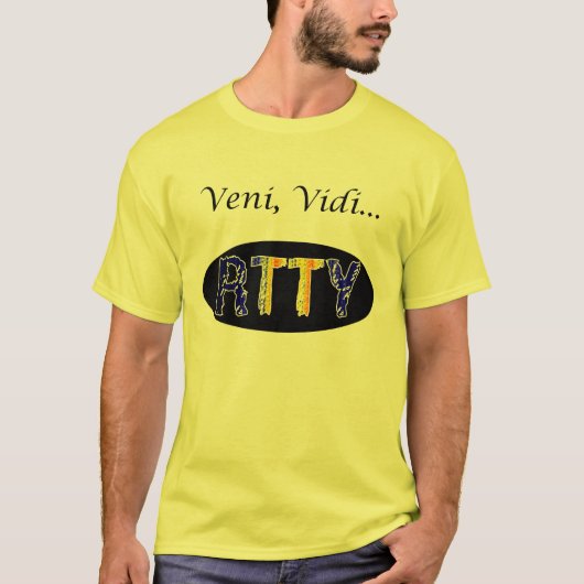 Veni、Vidi… RTTY Tシャツ (正面)