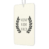 Veni Vidi Vici カーエアーフレッシュナー (左)