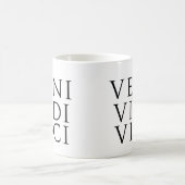 Veni Vidi Vici コーヒーマグカップ (中央)
