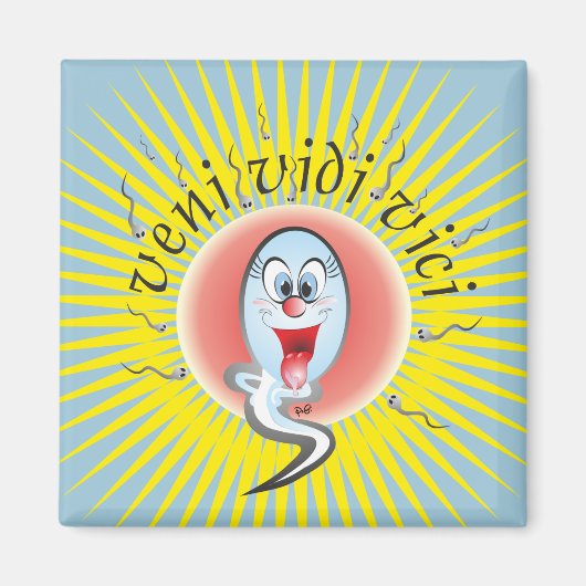 veni vidi vici magnet マグネット (正面)