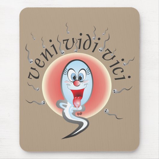 veni vidi vici Mauspad マウスパッド (正面)