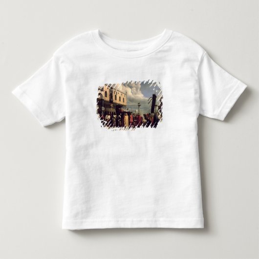 Venicで死んだTitianに与えられる葬式の名誉 トドラーTシャツ (正面)