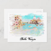** Venice言語Venezia Italia AP12 ポストカード (正面/裏面)