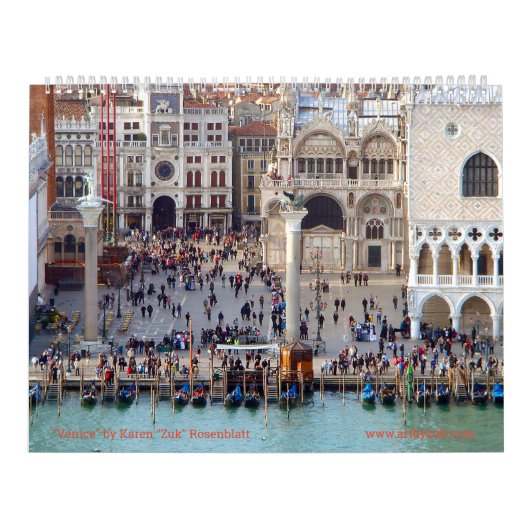 Venice 2026 Calendar カレンダー (カバー)