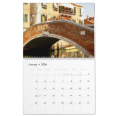 Venice 2026 Calendar カレンダー (1月 2026)