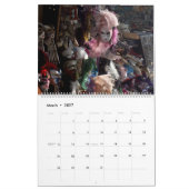 Venice 2026 Calendar カレンダー (3月 2027)