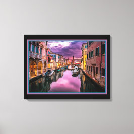 Venice at Night Canvas Print キャンバスプリント