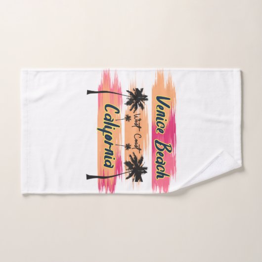 Venice Beach ハンドタオル (ハンドタオル)
