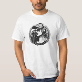 Venice Beach Boy Girl Baseballmütze Sonnenbrille  Tシャツ