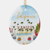 Venice Beach California Ornament セラミックオーナメント (右)