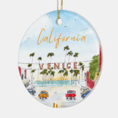Venice Beach California Ornament セラミックオーナメント (左)