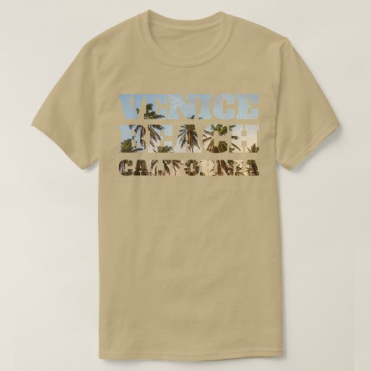 Venice Beach California T-Shirt Tシャツ (デザイン正面)