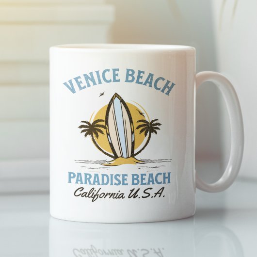 Venice Beach Skyline – LA Coastal Paradise コーヒーマグカップ
