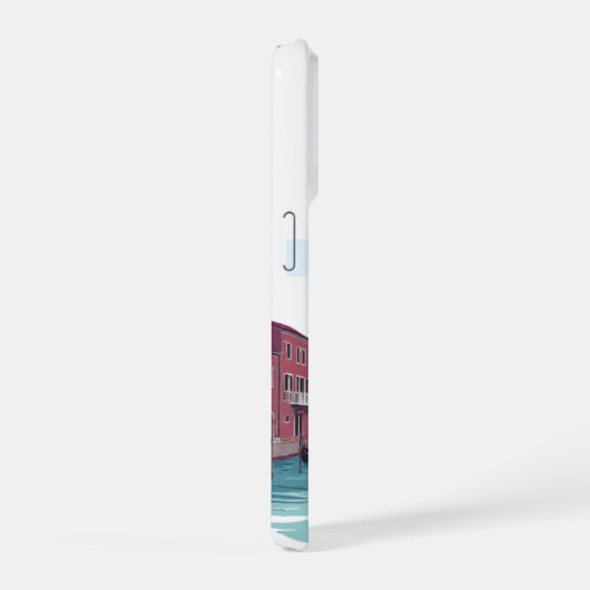 Venice Blue Drift Modern Cool Aesthetic Phone Case iPhoneケース (右側面)