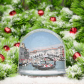 Venice Canal Snow Globe (クリスマス)
