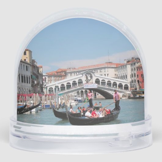 Venice Canal Snow Globe (裏面)