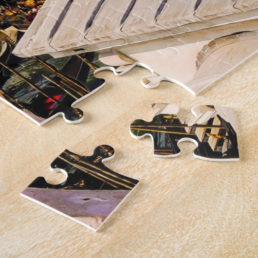 Venice Canale Grande Italy ジグソーパズル (側面)