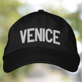 Venice Embroidered Hat 刺繍入りキャップ