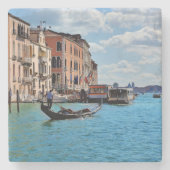 Venice Gondolas Italy Europe ストーンコースター (正面)