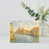 Venice Grand Canal Landscape ポストカード (スタンド正面)