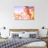 VENICE - I LOVE VENICE - キャンバスプリント (インサイチュ (寝室))